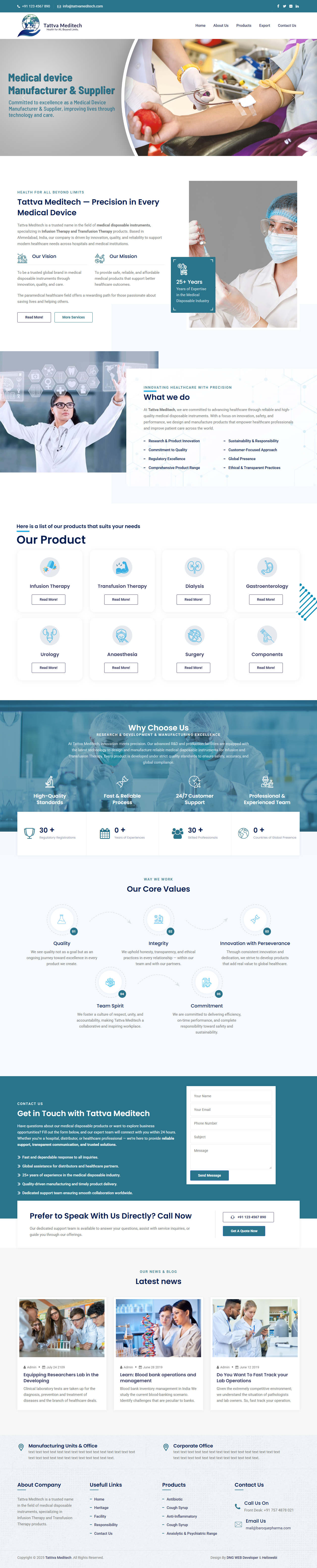 Product Page Setup